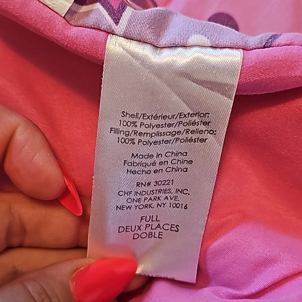 Full Sz. Princess 7 pc.‎ Comforter Sheet Set